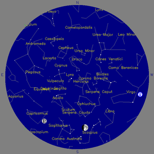 Sky Chart - click to enlarge