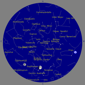 Sky Chart - click to enlarge