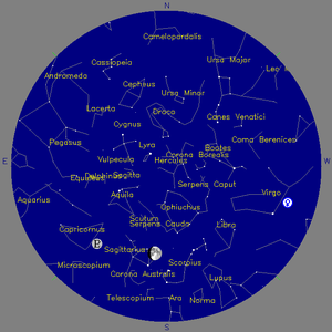 Sky Chart - click to enlarge
