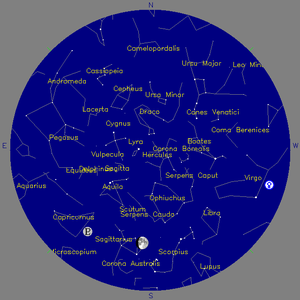Sky Chart - click to enlarge