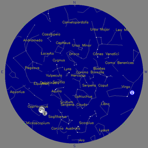 Sky Chart - click to enlarge