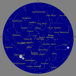 Sky Chart - click to enlarge