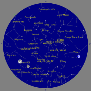Sky Chart - click to enlarge