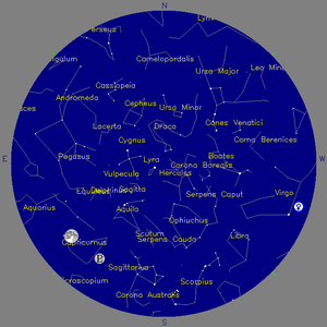 Sky Chart - click to enlarge