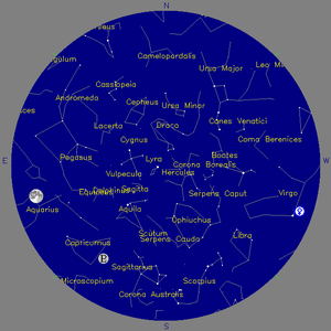Sky Chart - click to enlarge