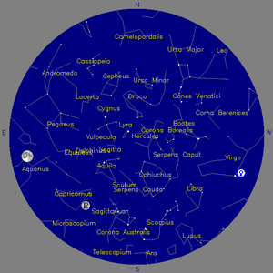 Sky Chart - click to enlarge