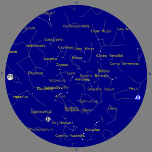 Sky Chart - click to enlarge