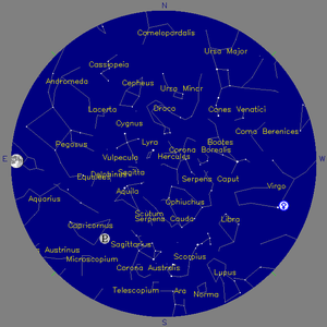 Sky Chart - click to enlarge