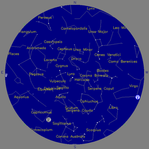 Sky Chart - click to enlarge