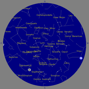 Sky Chart - click to enlarge