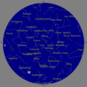 Sky Chart - click to enlarge