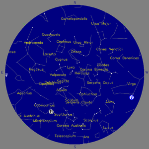 Sky Chart - click to enlarge