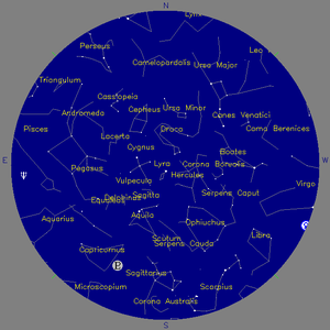 Sky Chart - click to enlarge