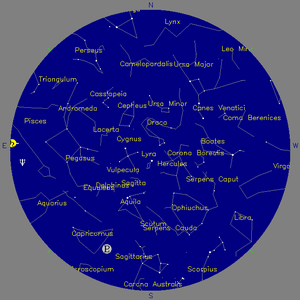 Sky Chart - click to enlarge