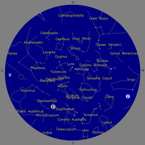 Sky Chart - click to enlarge