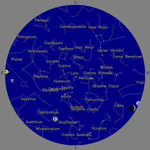 Sky Chart - click to enlarge