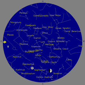 Sky Chart - click to enlarge