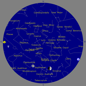 Sky Chart - click to enlarge
