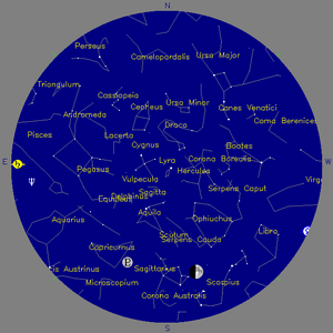 Sky Chart - click to enlarge