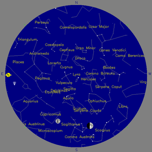 Sky Chart - click to enlarge