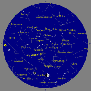 Sky Chart - click to enlarge