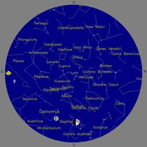 Sky Chart - click to enlarge