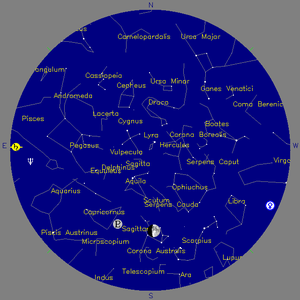 Sky Chart - click to enlarge