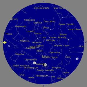 Sky Chart - click to enlarge