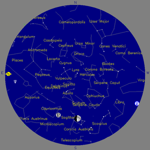Sky Chart - click to enlarge