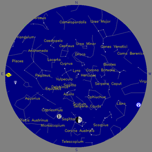 Sky Chart - click to enlarge