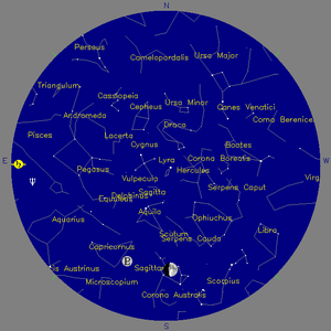 Sky Chart - click to enlarge