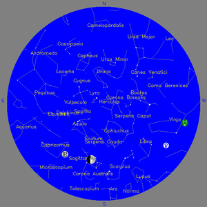 Sky Chart - click to enlarge