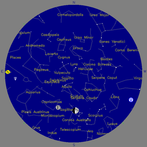 Sky Chart - click to enlarge