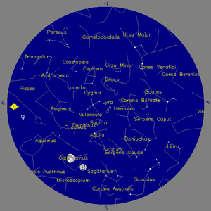 Sky Chart - click to enlarge