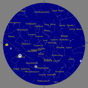 Sky Chart - click to enlarge