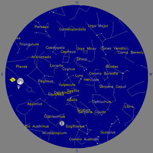 Sky Chart - click to enlarge