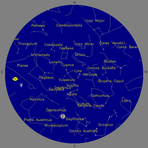 Sky Chart - click to enlarge