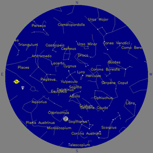 Sky Chart - click to enlarge