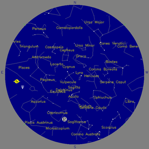 Sky Chart - click to enlarge