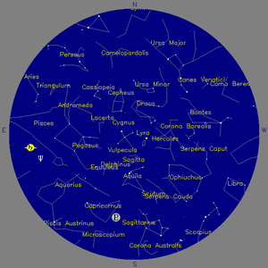 Sky Chart - click to enlarge