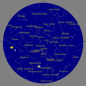 Sky Chart - click to enlarge