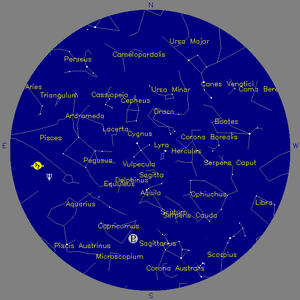 Sky Chart - click to enlarge