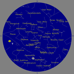 Sky Chart - click to enlarge