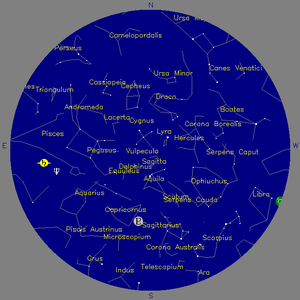 Sky Chart - click to enlarge