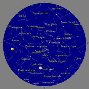 Sky Chart - click to enlarge