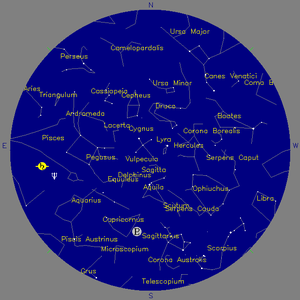 Sky Chart - click to enlarge