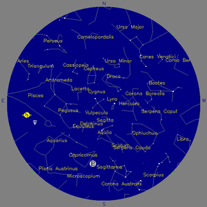 Sky Chart - click to enlarge