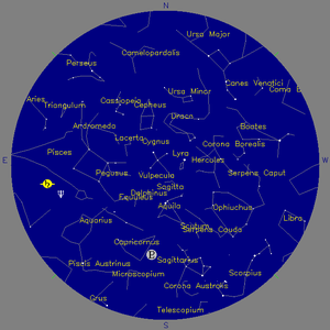 Sky Chart - click to enlarge