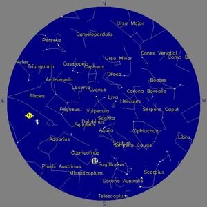 Sky Chart - click to enlarge