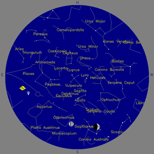 Sky Chart - click to enlarge